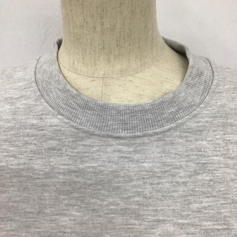 ザラ ZARA トレーナー 長袖 M ロゴ、文字 灰 / グレー / レディース USED 古着 中古 10126573