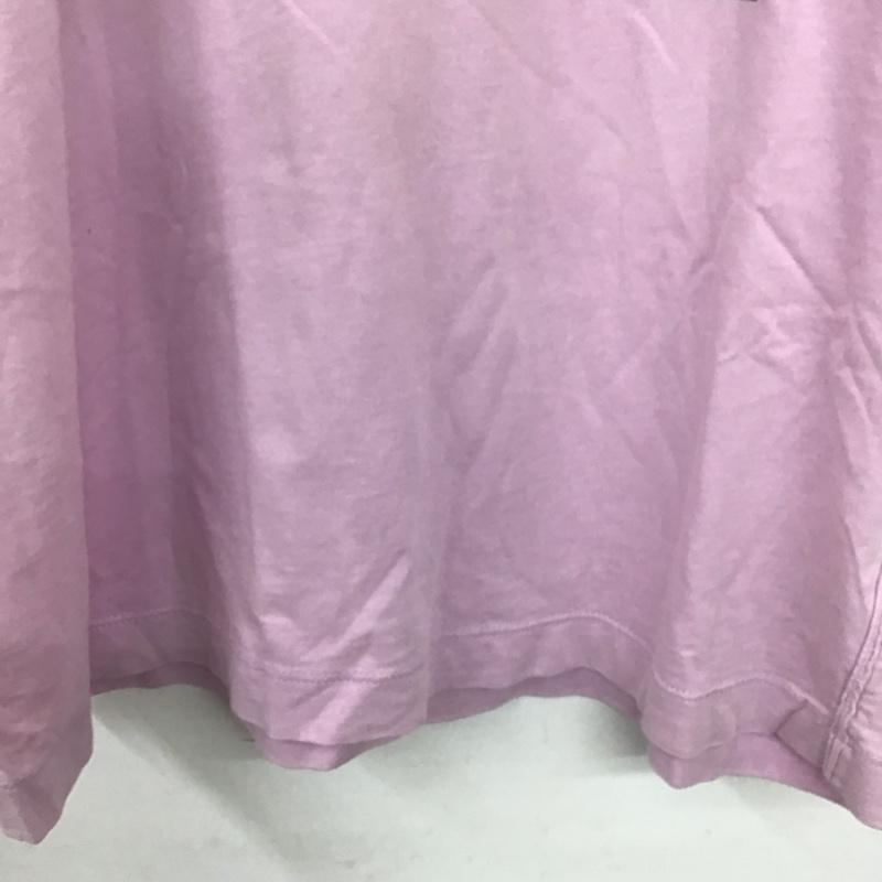 ディーゼル DIESEL Tシャツ 半袖 半袖カットソー プリントTシャツ クルーネックカットソー S プリント 桃 / ピンク / メンズ USED 古着 中古 10139176