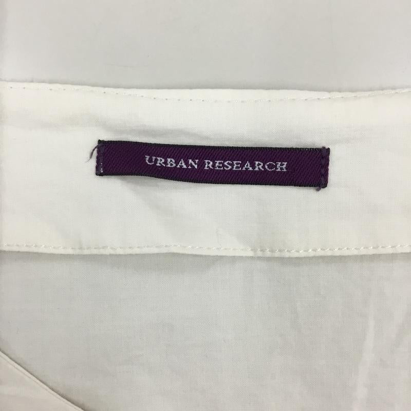 アーバンリサーチ URBAN RESEARCH シャツ、ブラウス 長袖 WH86-23M008 ウエストギャザーブラウス Vネック FREE 無地 アイボリー / アイボリー / レディース USED 古着 中古 10107464