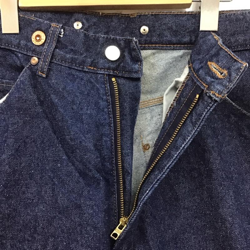 古着 USED パンツ デニム、ジーンズ デニムパンツ ワイドパンツ Gパン 31インチ 無地 インディゴ / インディゴ / メンズ USED 古着 中古 10129251