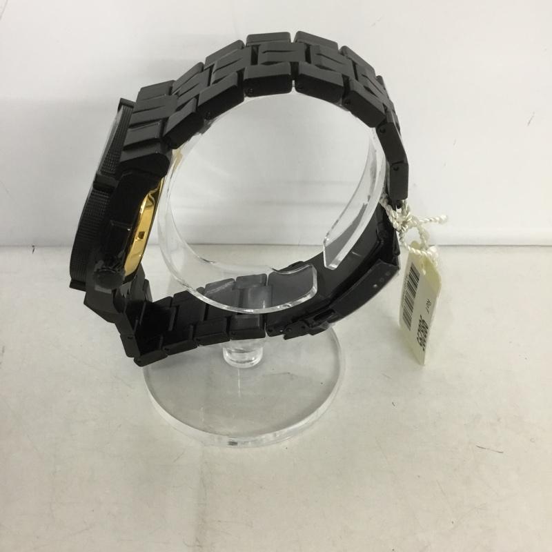 ブローバ BULOVA 腕時計 アナログ(クォーツ式) 98B295 GRAMMY Awards SPECIAL Edition 箱有 ロゴ、文字 黒 / ブラック / メンズ USED 古着 中古 10133891