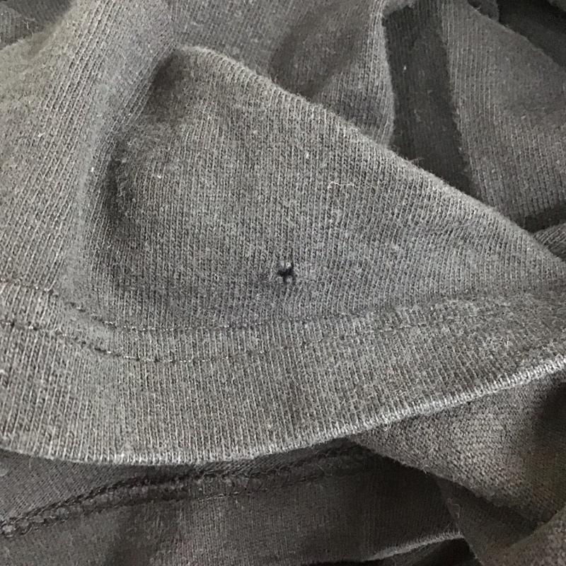 古着 USED カットソー 長袖 長袖カットソー クルーネックカットソー ロングスリーブカットソー プリントTシャツ プリント 黒 / ブラック / メンズ USED 古着 中古 10113634