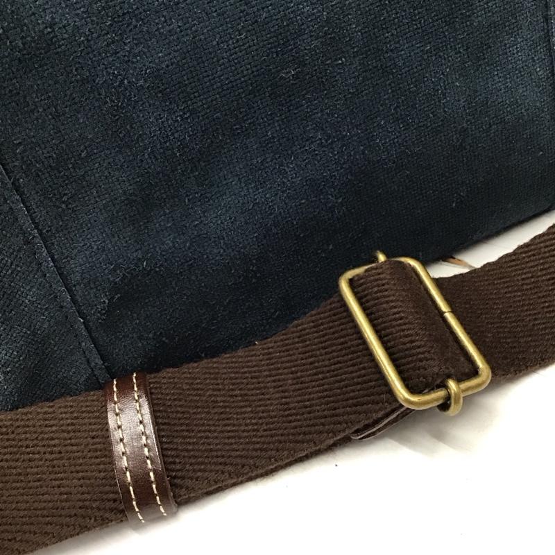 クリード Creed ショルダーバッグ ショルダーバッグ 335C010 ベロア 無地 紺 / ネイビー / メンズ USED 古着 中古 10116280