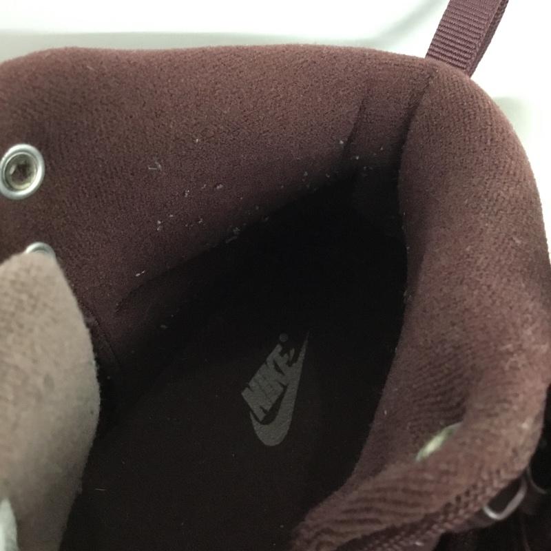 ナイキ NIKE スニーカー スニーカー DR7882-600 コートビジョン 27cm 27.0cm ロゴ、文字 えんじ / ワインレッド / メンズ USED 古着 中古 10149890