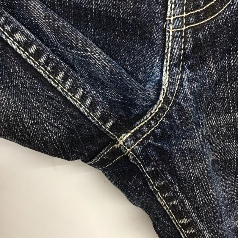 リーバイストラウスアンドコー Levi Strauss & co. パンツ デニム、ジーンズ デニムパンツ ワイドパンツ カジュアルパンツ 33インチ 無地 インディゴ / インディゴ / メンズ USED 古着 中古 10138424
