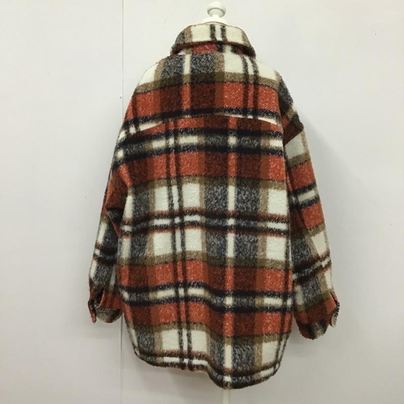 ザラ ZARA ジャケット、上着 ジャケット、ブレザー カラージャケット アウター チェックジャケット M チェック マルチカラー / マルチカラー / レディース USED 古着 中古 10105549