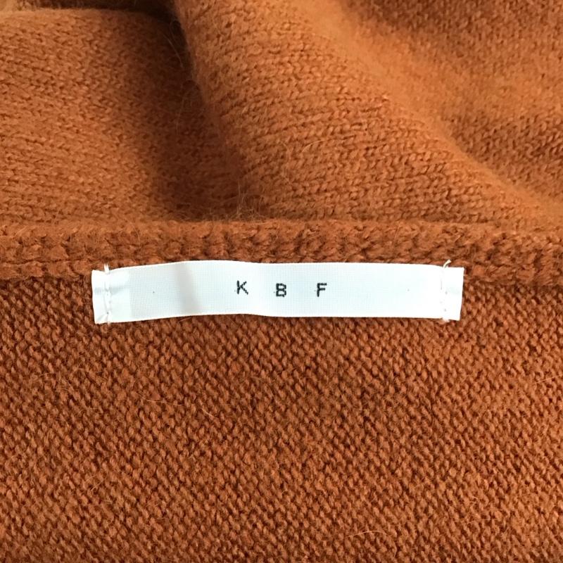 ケービーエフ KBF ニット、セーター 長袖 長袖ニットカットソー ニット セーター クルーネックニット ドルマン 無地 茶 / ブラウン / レディース USED 古着 中古 10122451