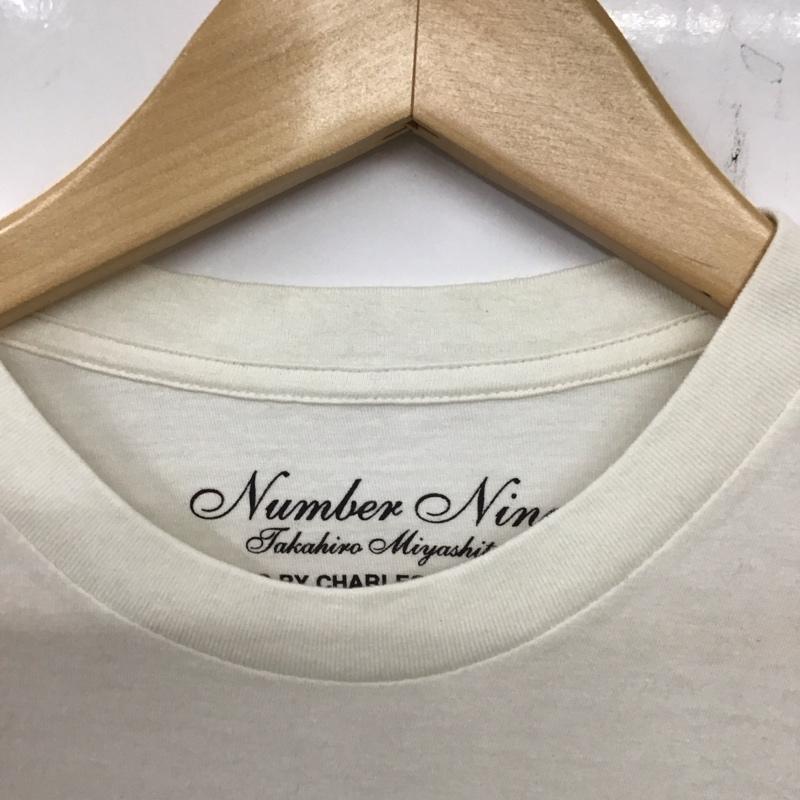 ナンバーナイン NUMBER (N)INE Tシャツ 半袖 charlespeterson カートコバーン フォトTシャツ プリントTシャツ 2 プリント 白 / ホワイト / メンズ USED 古着 中古 10137122