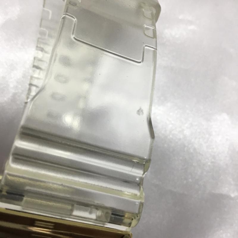 ジーショック G-SHOCK 腕時計 デジタル GM-5600SG スケルトン 箱有 ロゴ、文字 金 / ゴールド / X 透明 / クリア / メンズ USED 古着 中古 10109231