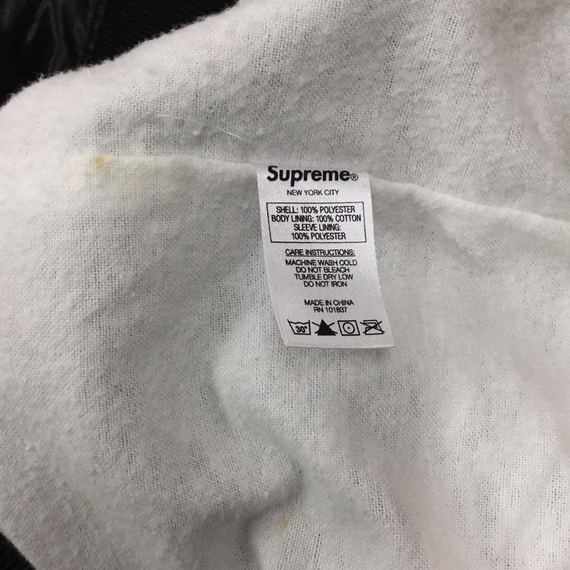 シュプリーム Supreme ジャケット、上着 ジャケット、ブレザー 16ss BettyBoopSatinJacket 前ボタンジャケット ラグラン M ロゴ、文字 黒 / ブラック / メンズ USED 古着 中古 10120123