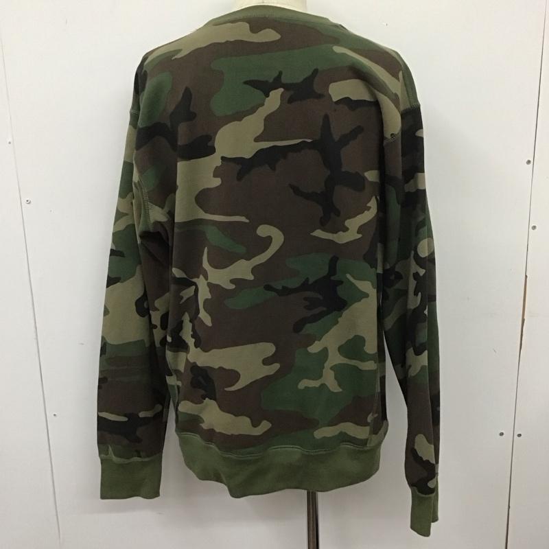 シュプリーム Supreme トレーナー 長袖 15AWBoxLogoCrewneck 長袖トレーナー スウェット XL カモフラージュ柄・迷彩 マルチカラー / マルチカラー / メンズ USED 古着 中古 10107386