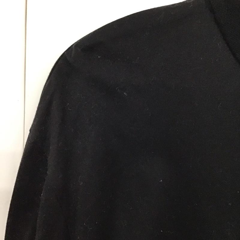 ポールスミス Paul Smith カットソー 長袖 長袖カットソー プリントTシャツ クルーネック XL プリント 黒 / ブラック / メンズ USED 古着 中古 10129500