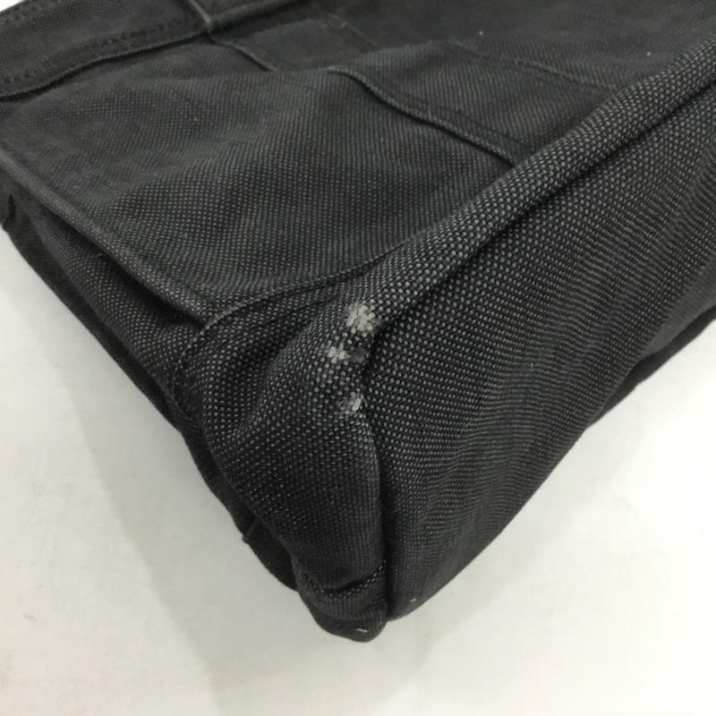 ポーター PORTER ハンドバッグ ハンドバッグ ロゴ、文字 黒 / ブラック / メンズ USED 古着 中古 10130786