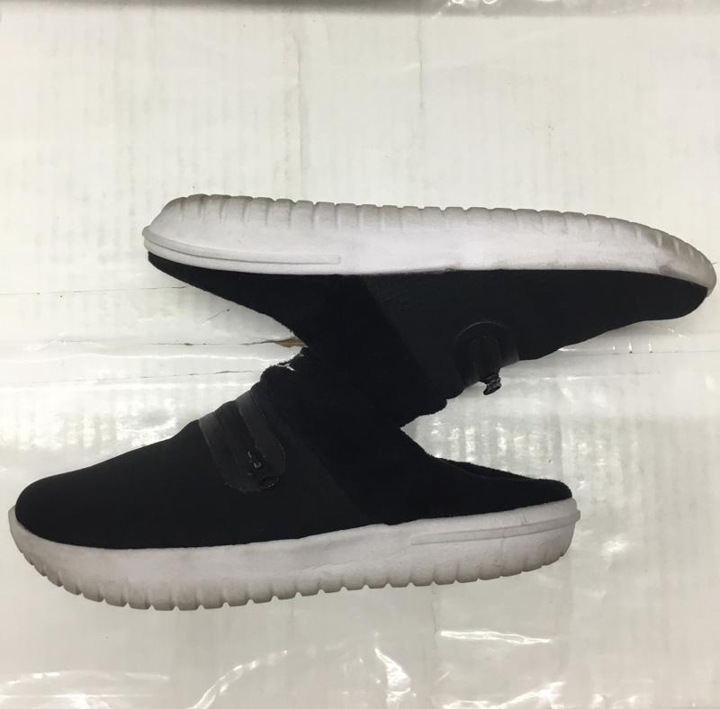 ナイキ NIKE シューズ シューズ DC1458-001 BURROW サンダル サボ スリッポン 23cm 23.0cm ロゴ、文字 黒 / ブラック / レディース USED 古着 中古 10114224