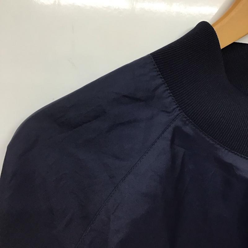 ナイキ NIKE カットソー 長袖 長袖カットソー 無地カットソー クルーネック スポーツウェア 00s XL ロゴ、文字 紺 / ネイビー / メンズ USED 古着 中古 10134003