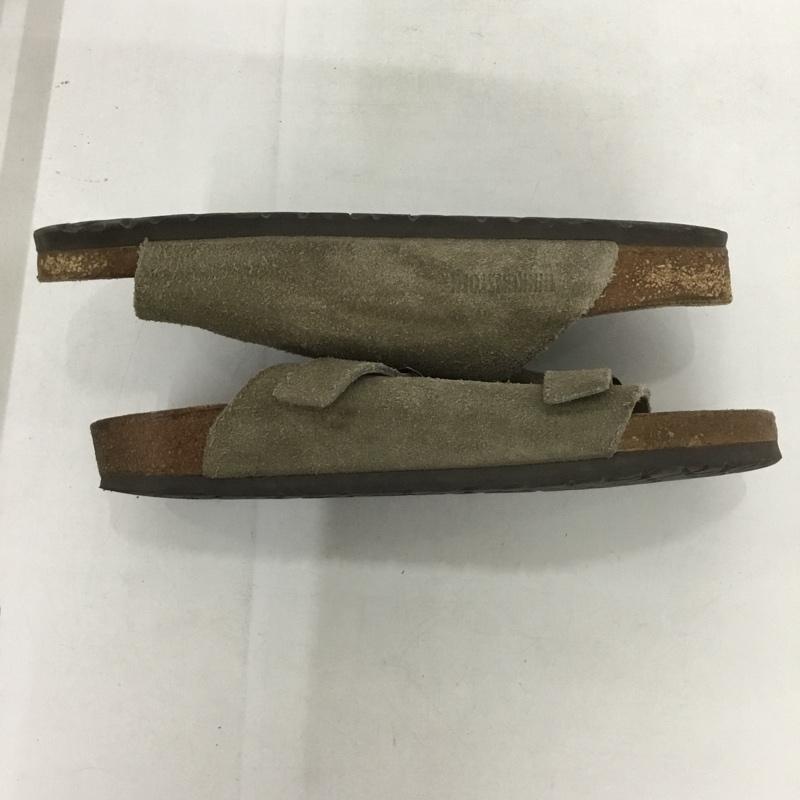 ビルケンシュトック BIRKENSTOCK サンダル サンダル Zurich チューリッヒ 41 スエード 無地 ベージュ / ベージュ / メンズ USED 古着 中古 10137849