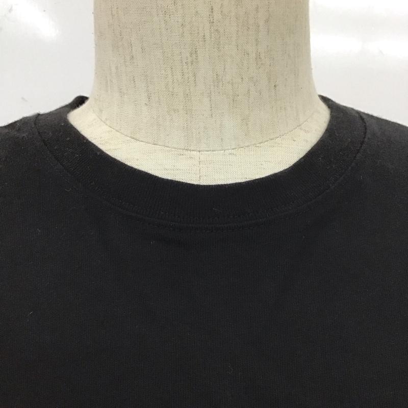 アディダス adidas カットソー 長袖 DX4209 長袖Tシャツ ロングスリーブカットソー スポーツウェア プリントTシャツ L ロゴ、文字 黒 / ブラック / メンズ USED 古着 中古 10110399