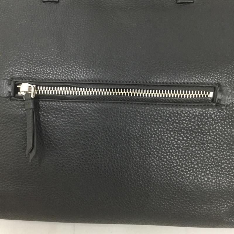 ミュウミュウ miu miu トートバッグ トートバッグ RR1934 VITELLO DAINO レザー ロゴ、文字 黒 / ブラック / X 銀 / シルバー / レディース USED 古着 中古 10126463
