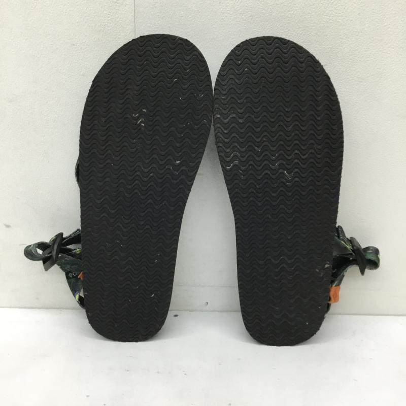 コロンビア Columbia サンダル サンダル 総柄 緑 / グリーン / メンズ USED 古着 中古 10134723