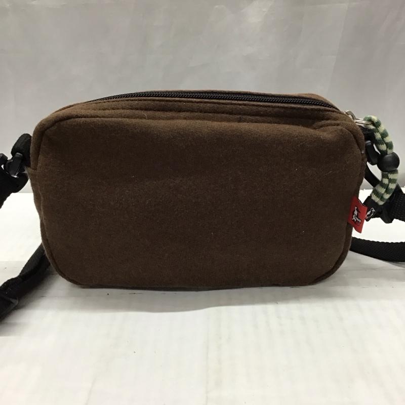 チャムス CHUMS ショルダーバッグ ショルダーバッグ ロゴ、文字 茶 / ブラウン / メンズ USED 古着 中古 10115063