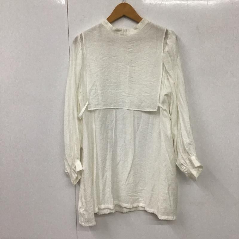 アルシーヴ archives シャツ、ブラウス 長袖 M 無地 白 / ホワイト / レディース USED 古着 中古 10131839