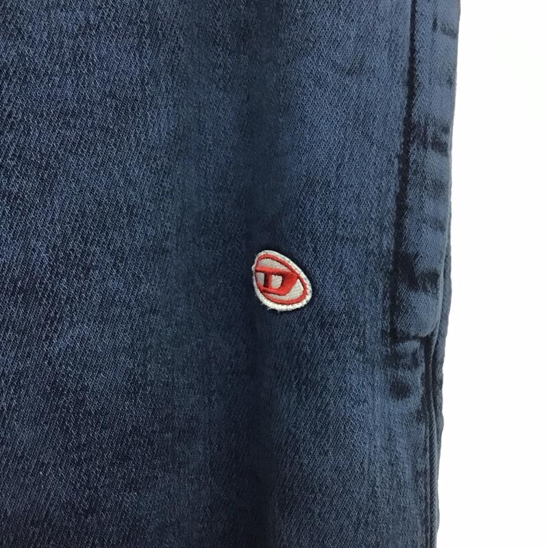 ディーゼル DIESEL パンツ ワークパンツ、ペインターパンツ スウェットパンツ ワイドパンツ カジュアルパンツ XL ロゴ、文字 インディゴ / インディゴ / メンズ USED 古着 中古 10139182