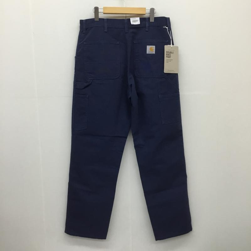 カーハートダブリューアイピー Carhartt WIP パンツ ワークパンツ、ペインターパンツ DOUBLE KNEE PANT I031501.01.02.32 33インチ 無地 紺 / ネイビー / メンズ USED 古着 中古 10128838