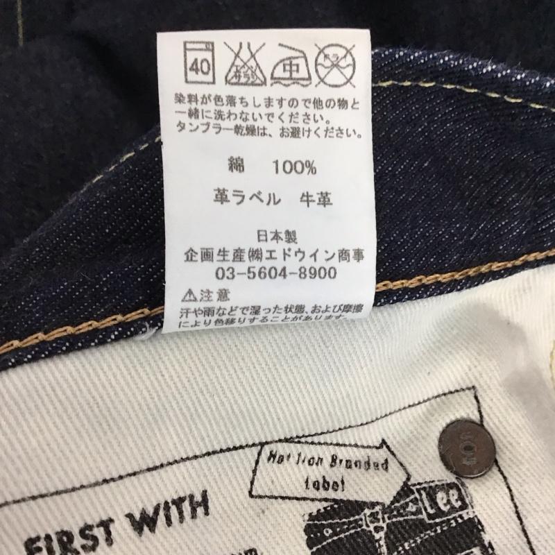 リー Lee パンツ デニム、ジーンズ デニムパンツ スリムパンツ カジュアルパンツ ジーンズ 31インチ 無地 インディゴ / インディゴ /  メンズ USED 古着 中古 10124944