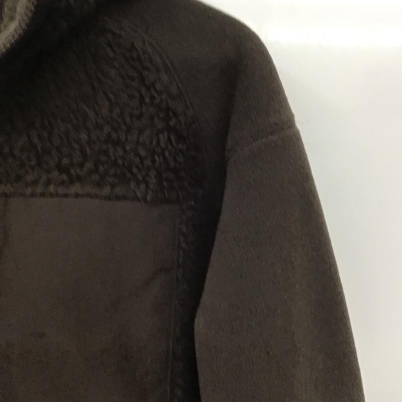 ユニクロ UNIQLO ジャケット、上着 ジャケット、ブレザー 341-463350 ジャケットパーカー フリースジャケット アウター M 無地 茶 / ブラウン / メンズ USED 古着 中古 10139055