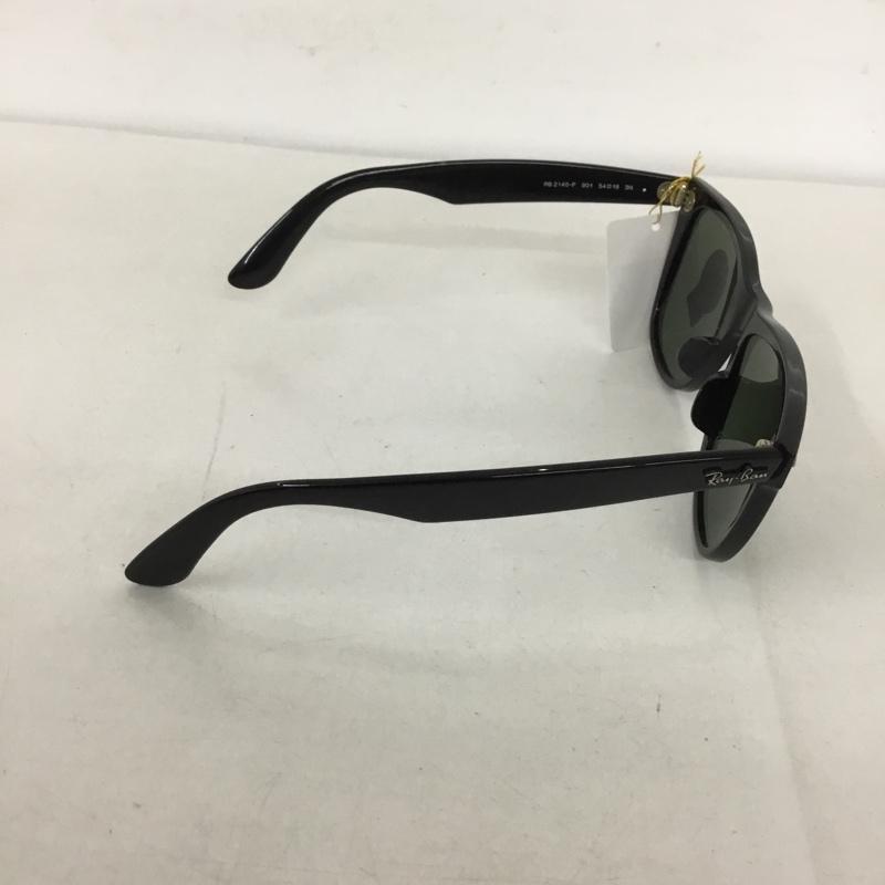 レイバン Ray-Ban めがね・サングラス サングラス RB2140-F WAYFARER カラーレンズ ケース付き ロゴ、文字 黒 / ブラック / メンズ USED 古着 中古 10129429