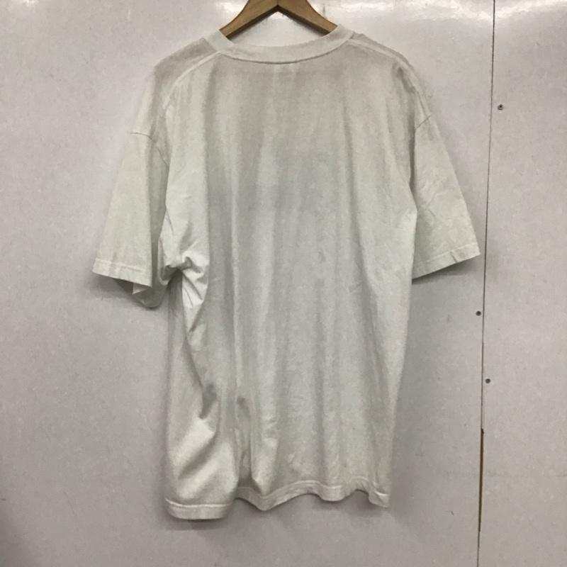 ソフトマシーン Softmachine Tシャツ 半袖 半袖カットソー プリントTシャツ クルーネックカットソー XXL ロゴ、文字 白 / ホワイト / メンズ USED 古着 中古 10137639