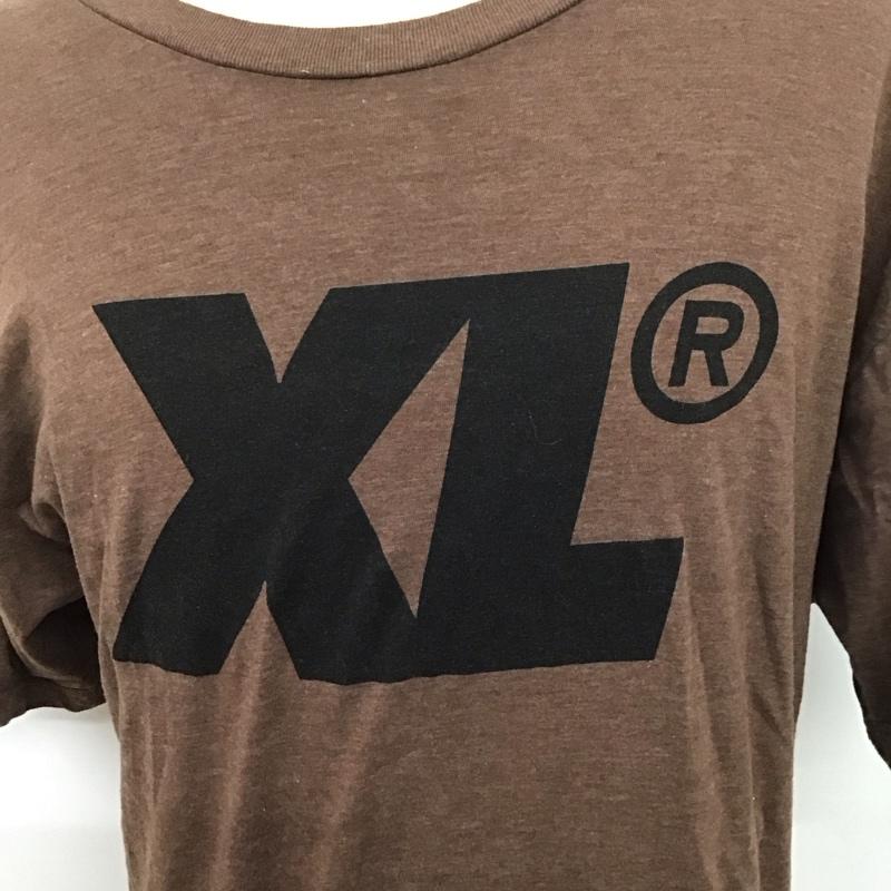 エクストララージ XLARGE Tシャツ 半袖 半袖カットソー プリントTシャツ クルーネックカットソー L プリント 茶 / ブラウン / メンズ USED 古着 中古 10106764