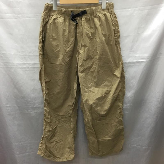 グラミチ GRAMICCI パンツ ワークパンツ、ペインターパンツ gmp-20s1429 ナイロンパンツ ワイドパンツ S ロゴ、文字 ベージュ / ベージュ /  メンズ USED 古着 中古 10122403