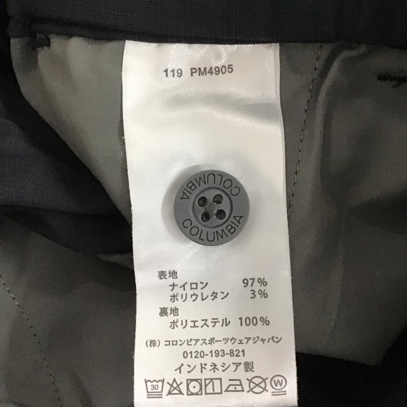 コロンビア Columbia パンツ ショートパンツ 119 pm4905 七分丈パンツ ブルーステムニーパンツ L 無地 黒 / ブラック / メンズ USED 古着 中古 10133216