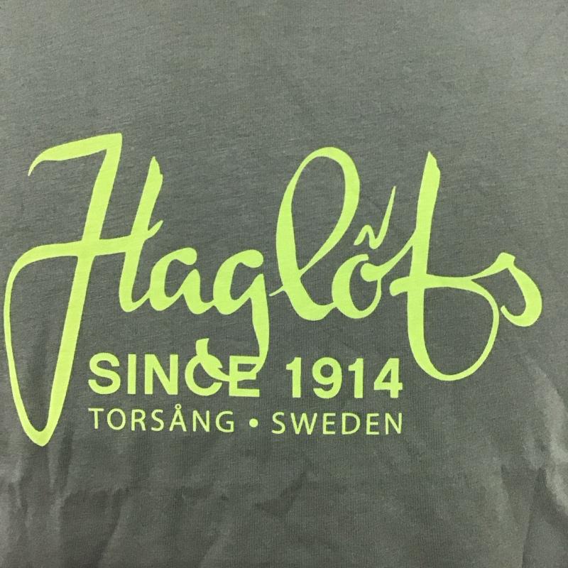 ホグロフス HAGLOFS Tシャツ 半袖 半袖カットソー プリントTシャツ クルーネックカットソー スポーツウェア S プリント カーキ / カーキ / メンズ USED 古着 中古 10106817