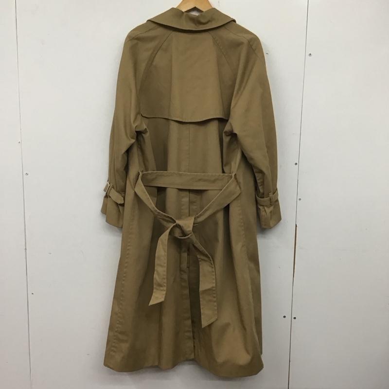 ジーナシス JEANASIS ジャケット、上着 ジャンパー、ブルゾン トレンチコート アウター ロングコートジャケット FREE 無地 ベージュ / ベージュ / レディース USED 古着 中古 10138300
