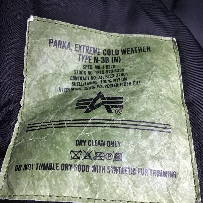 アルファインダストリー Alpha Industries ジャケット、上着 ジャンパー、ブルゾン XL 無地 黒 / ブラック / メンズ USED 古着 中古 10110425