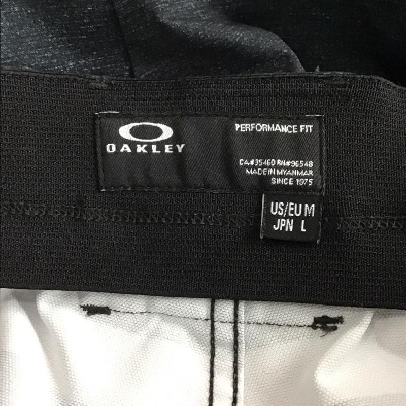 オークリー OAKLEY パンツ ワークパンツ、ペインターパンツ スリムパンツ ストレッチパンツ カジュアルパンツ スポーツウェア L ロゴ、文字 黒 / ブラック / メンズ USED 古着 中古 10133200