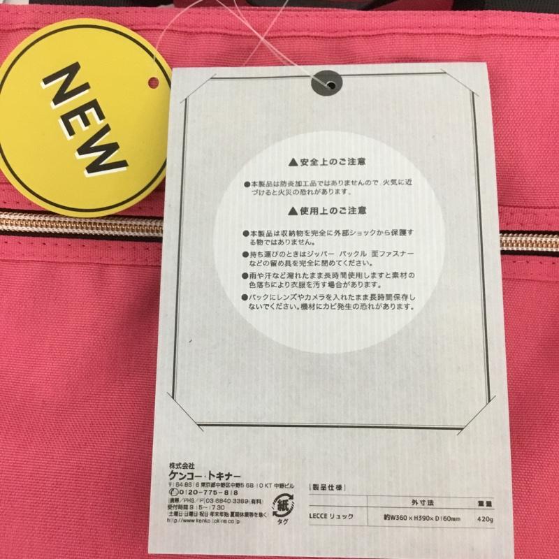 古着 USED リュックサック、デイパック リュックサック、デイバッグ カメラリュック トートバッグ 2WAY Lecce AOC-LC1RK RPK ロゴ、文字 桃 / ピンク / メンズ USED 古着 中古 10131846