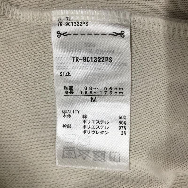 ティゴラ TIGORA ポロシャツ 半袖 TR-9C1322PS SMART ハイブリッドクールポロシャツ M 無地 グレージュ / グレージュ / メンズ USED 古着 中古 10117770