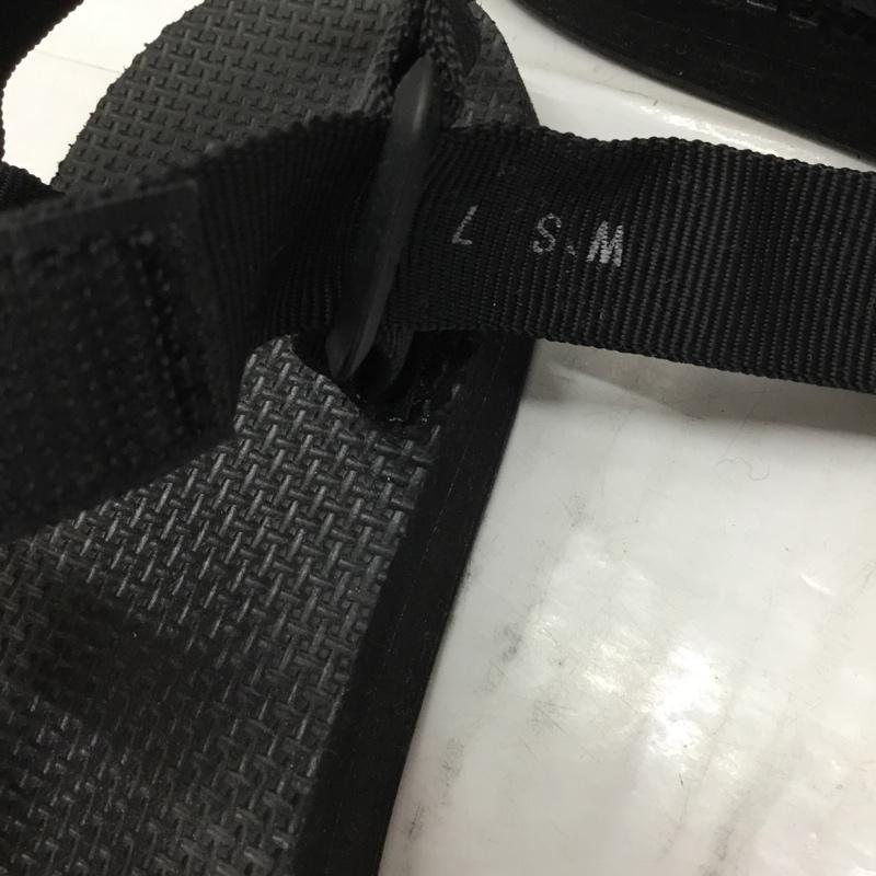 テバ Teva サンダル サンダル 1003987 ORIGINAL UNIVERSAL スポーツサンダル 24cm 24.0cm ロゴ、文字 黒 / ブラック / レディース USED 古着 中古 10106474