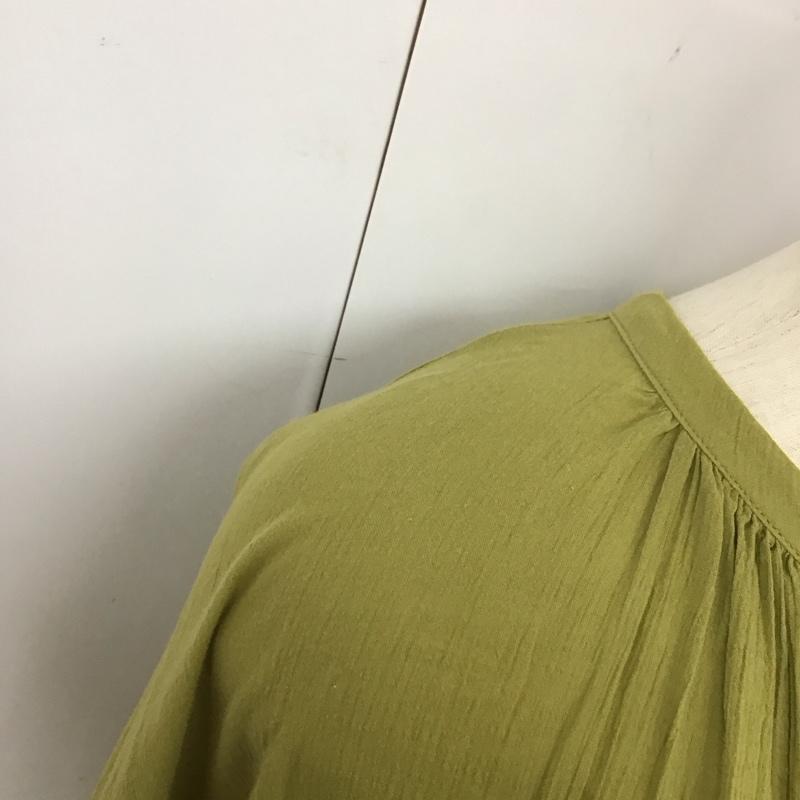 ローリーズファーム LOWRYS FARM ワンピース ロングスカート LF720005TK 長袖 FREE 無地 薄緑 / ライトグリーン /  レディース USED 古着 中古 10133458