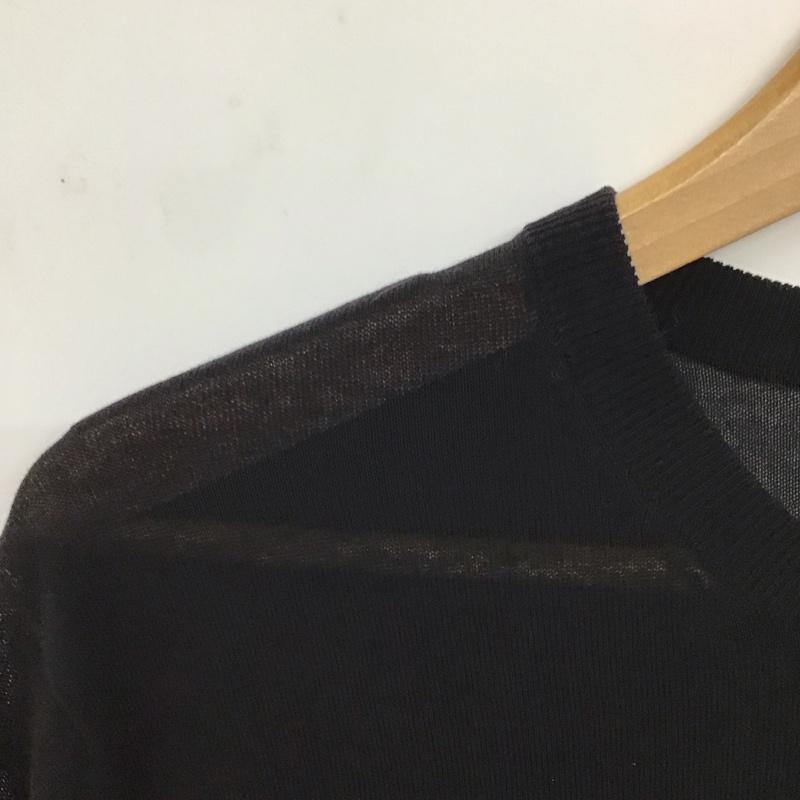 セオリー theory カットソー 長袖 38 無地 黒 / ブラック / レディース USED 古着 中古 10130240