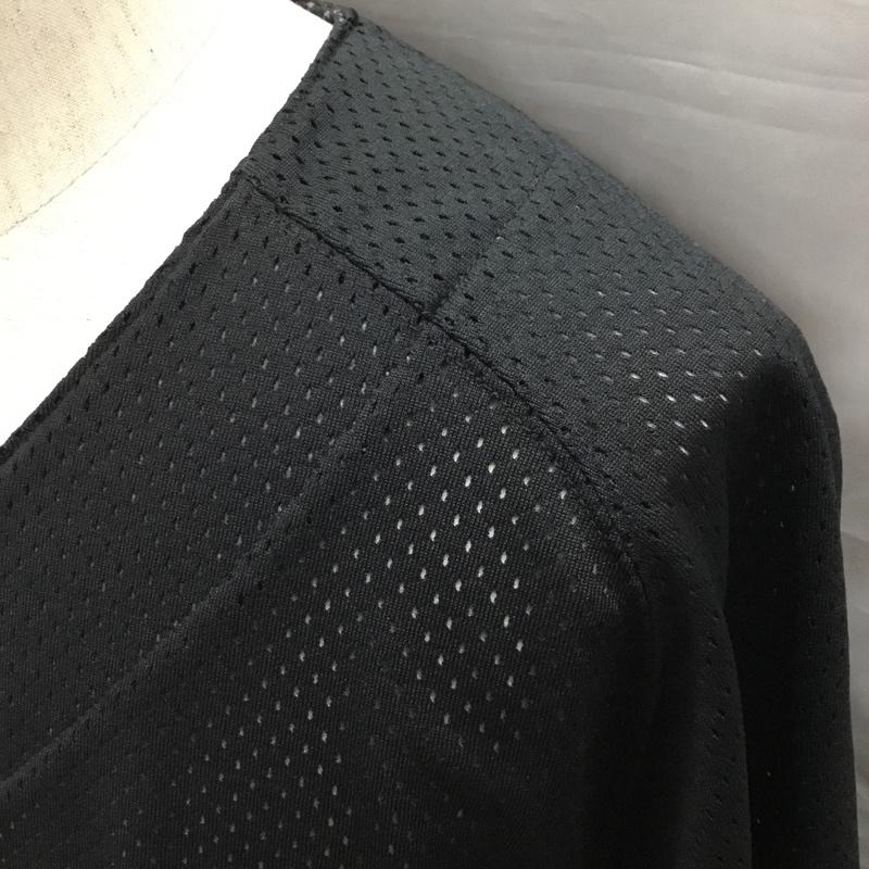 ナイキ NIKE シャツ、ブラウス 半袖 半袖シャツ ノーカラーシャツ 半袖カットソー スポーツウェア L ロゴ、文字 黒 / ブラック / メンズ USED 古着 中古 10122931