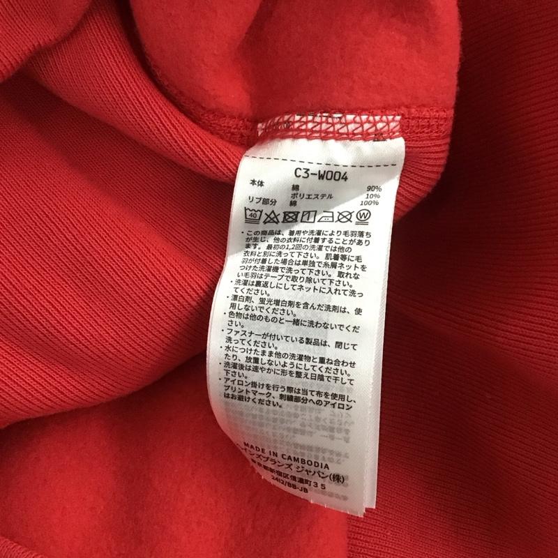 チャンピオン Champion トレーナー 長袖 C3-W004 リバースウィーブクルーネックスウェット 長袖トレーナー リブスウェット L ロゴ、文字 赤 / レッド / メンズ USED 古着 中古 10110884