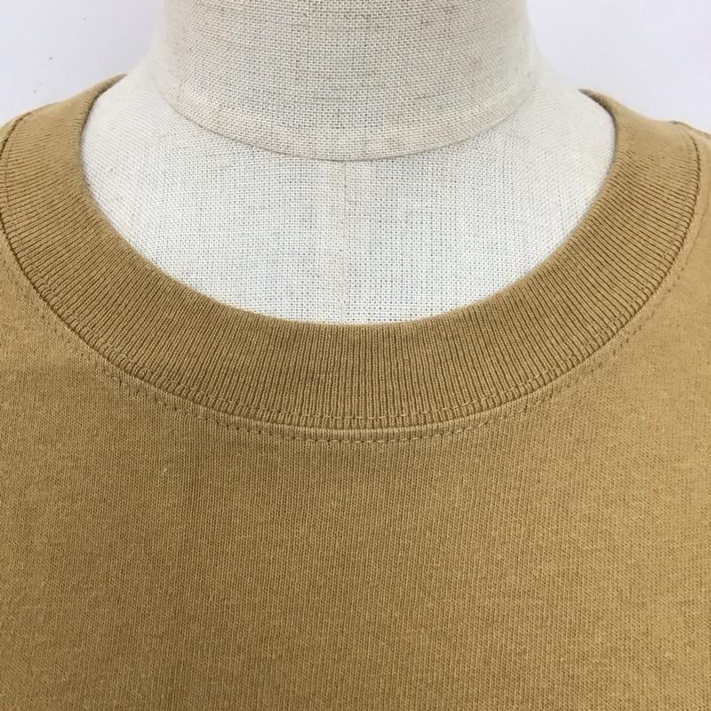 チャムス CHUMS Tシャツ 長袖 CH11-1830 ブービーロゴ バックロゴ ロンT M ロゴ、文字 ベージュ / ベージュ / レディース USED 古着 中古 10123111