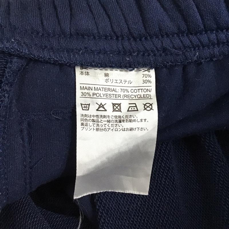 アディダス adidas ボトムス ボトムス CF1344 テーパードパンツ スウェットパンツ M ロゴ、文字 紺 / ネイビー / メンズ USED 古着 中古 10123289