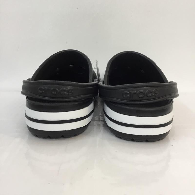 クロックス crocs シューズ シューズ 205089-066 バヤバンド クロッグ 28cm 28.0cm ロゴ、文字 黒 / ブラック / メンズ USED 古着 中古 10120429