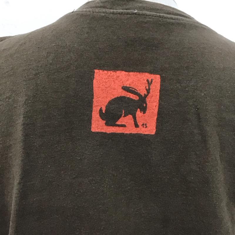 フォーティーファイブアールピーエム 45RPM Tシャツ 半袖 R845K クルーネック ロゴ、文字 茶 / ブラウン / レディース USED 古着 中古 10112343