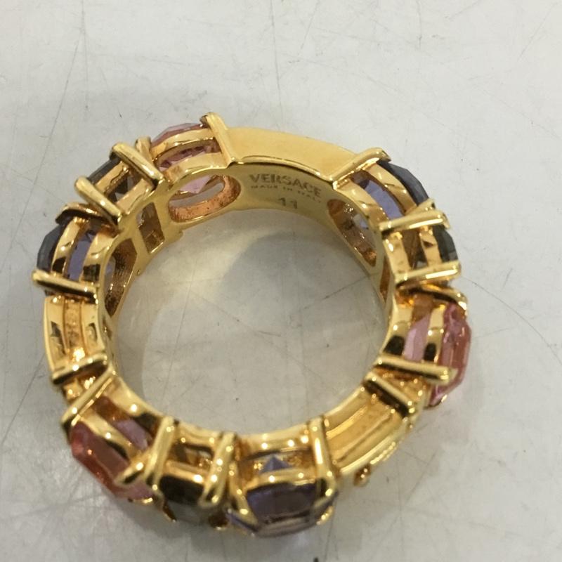 ヴェルサーチ VERSACE アクセサリー 指輪 11号 箱有 無地 マルチカラー / マルチカラー / レディース USED 古着 中古 10133410